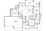 Craftsman House Plan - Skimmerhorn II 36830 - 1st Floor Plan
