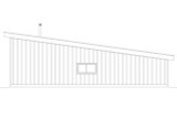 Contemporary House Plan - Tower Garage 5 33676 - Right Exterior