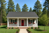 Cottage House Plan - 39408 - Front Exterior