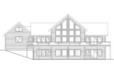 Traditional House Plan - 72240 - Rear Exterior