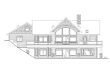Traditional House Plan - 61554 - Rear Exterior