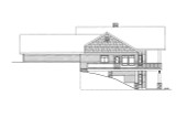 Traditional House Plan - 61554 - Rear Exterior