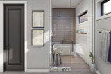 Modern House Plan - Whalen Flats 79526 - Master Bathroom