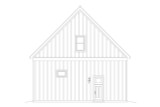 Traditional House Plan - Valley Creek 36385 - Rear Exterior