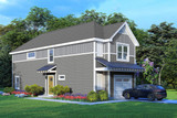 Traditional House Plan - Sunset 45937 - Exterior