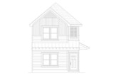 Traditional House Plan - Sunset 45937 - Rear Exterior