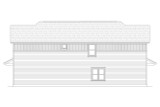Traditional House Plan - Sunset 45937 - Right Exterior