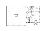 Traditional House Plan - Table Rock 82164 - 1st Floor Plan