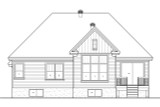 Secondary Image - Farmhouse House Plan - 90477 - Rear Exterior