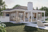 Shingle-Style House Plan - Cannon Cove 95204 - Left Exterior