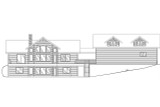 Country House Plan - 72490 - Rear Exterior