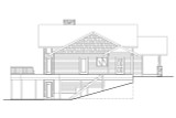Country House Plan - 72490 - Left Exterior