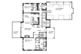 Craftsman House Plan - 82634 - 1st Floor Plan