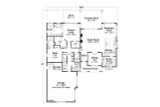 Craftsman House Plan - Reston 83470 - 1st Floor Plan