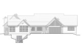 Craftsman House Plan - 76325 - Rear Exterior