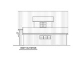 Country House Plan - 96592 - Right Exterior