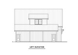 Country House Plan - 96592 - Left Exterior