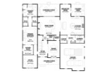 Traditional House Plan - Raines 85529 - 1st Floor Plan