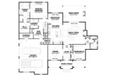Country House Plan - 65528 - 1st Floor Plan