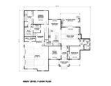 Country House Plan - Smith 65528 - 1st Floor Plan