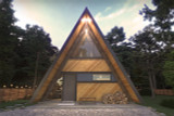 A-Frame House Plan - 44063 - Front Exterior