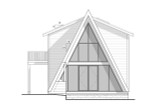 A-Frame House Plan - 44063 - Front Exterior