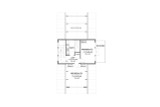 Secondary Image - A-Frame House Plan - 44063 - 2nd Floor Plan