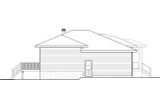 Modern House Plan - 41687 - Left Exterior