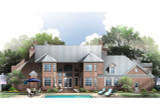 Southern House Plan - Briars 34524 - Rear Exterior