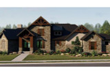 Craftsman House Plan - Canyon Creek 89231 - Front Exterior