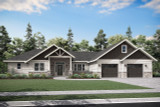Craftsman House Plan - Yakima 20552 - Front Exterior