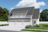 Farmhouse House Plan - Freeman 37288 - Right Exterior