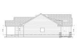 Ranch House Plan - Hester Modern Farmhouse 88843 - Left Exterior