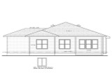 Secondary Image - Contemporary House Plan - Rainey Chase 19494 - Rear Exterior