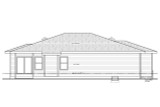 Contemporary House Plan - Rainey Chase 19494 - Left Exterior