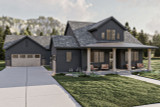 Traditional House Plan - Calderwood 47959 - Front Exterior