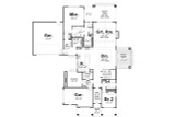 Traditional House Plan - Calderwood 47959 - 1st Floor Plan