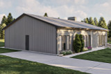 Traditional House Plan - Coal Creek 42587 - Left Exterior