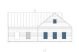 Modern House Plan - 17076 - Right Exterior