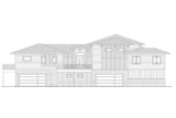Modern House Plan - 17348 - Front Exterior