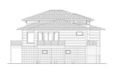 Modern House Plan - 17348 - Right Exterior