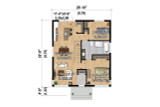 Farmhouse House Plan - 55124 - 1st Floor Plan