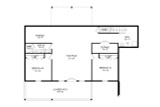 Secondary Image - Craftsman House Plan - Fox River 86881 - Basement Floor Plan