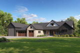 Lodge Style House Plan - Tekoa 21111 - Front Exterior