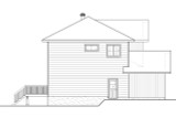 Farmhouse House Plan - 97609 - Left Exterior