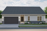 Ranch House Plan - Crofton 95264 - Front Exterior