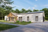 Ranch House Plan - Cassidy 2 20364 - Right Exterior