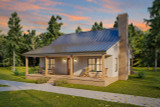Cottage House Plan - Frady 3 97061 - Front Exterior