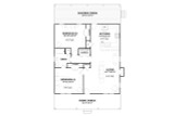 Cottage House Plan - Frady 3 97061 - 1st Floor Plan