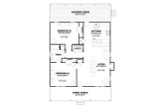 Cottage House Plan - Frady 3 97061 - 1st Floor Plan
